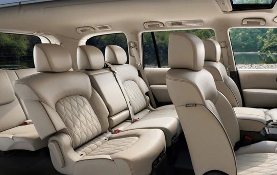 2023 Nissan Armada showing 8 seats | Fort Worth Nissan in Fort Worth TX