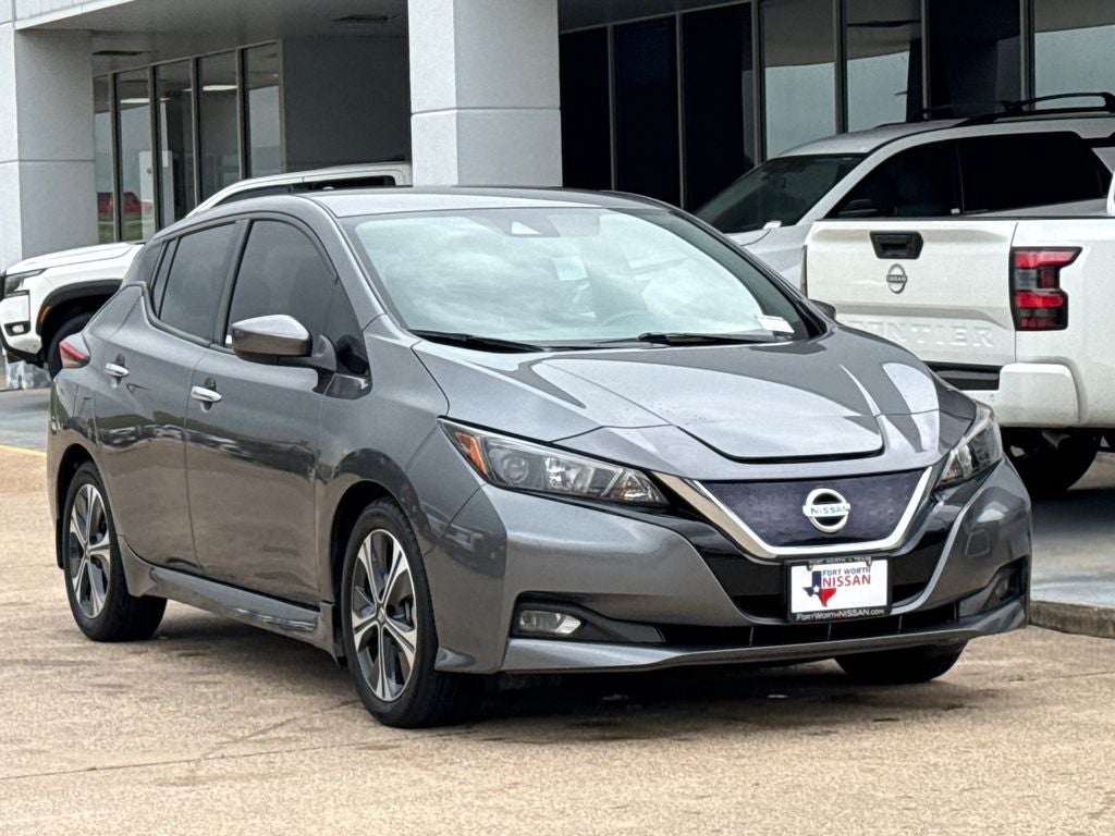 Used 2022 Nissan LEAF SV with VIN 1N4AZ1CV4NC563460 for sale in Fort Worth, TX
