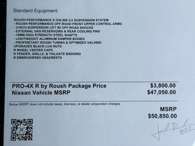 2026 Nissan Frontier PRO-4X