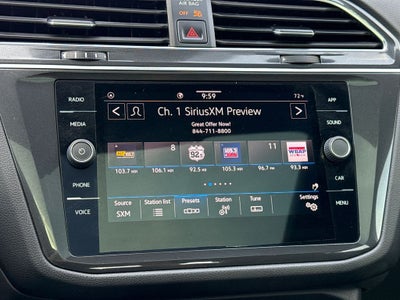 2023 Volkswagen Tiguan 2.0T SE R-Line Black