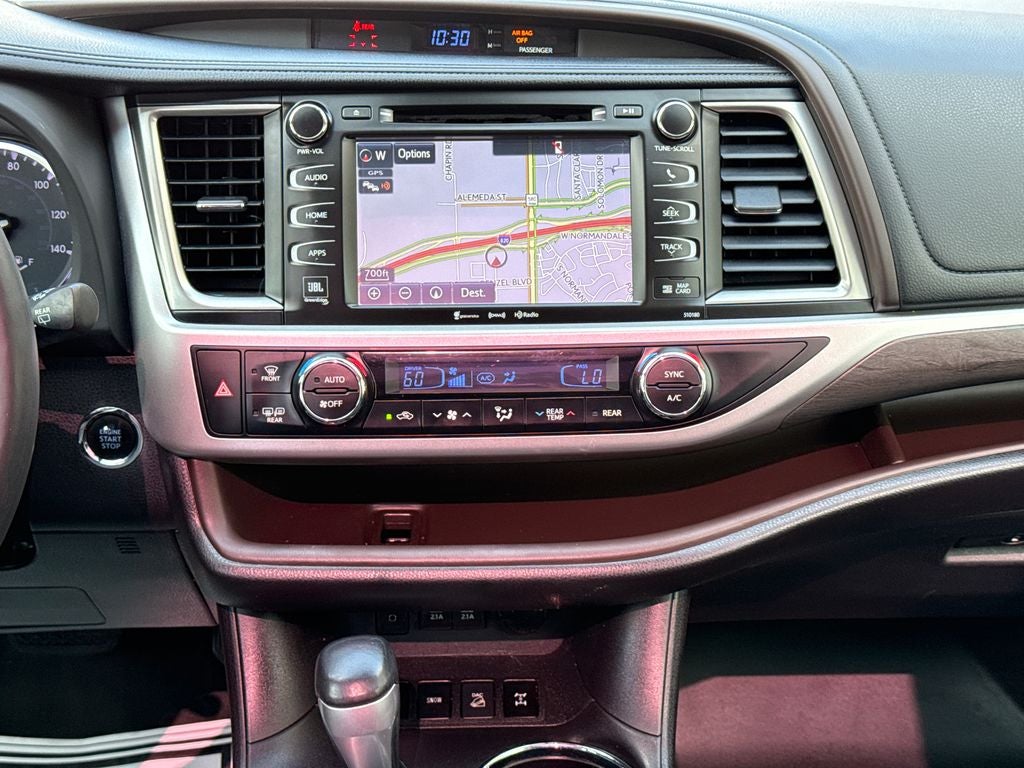 2018 Toyota Highlander Limited Platinum