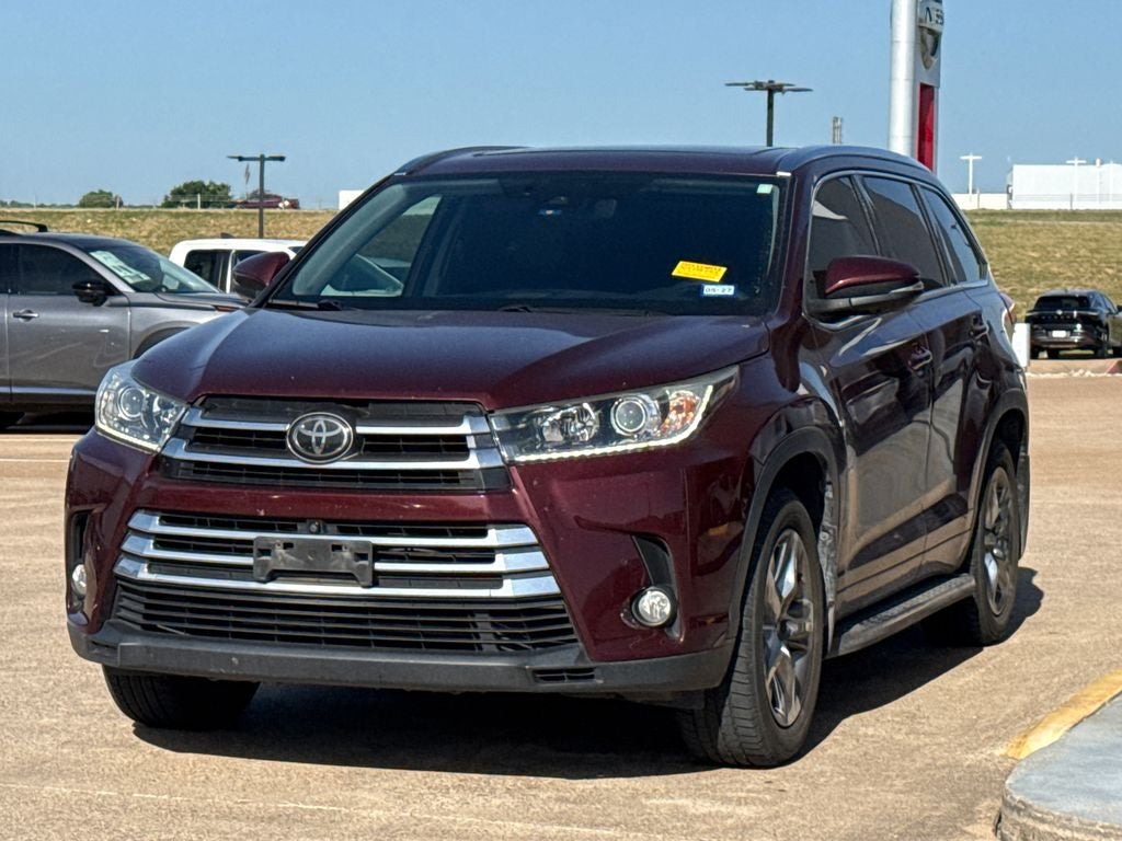2018 Toyota Highlander Limited Platinum