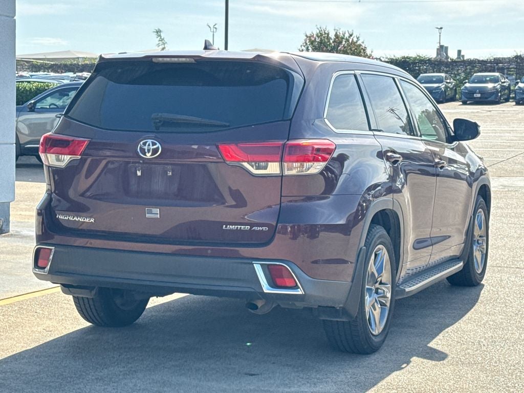 2018 Toyota Highlander Limited Platinum