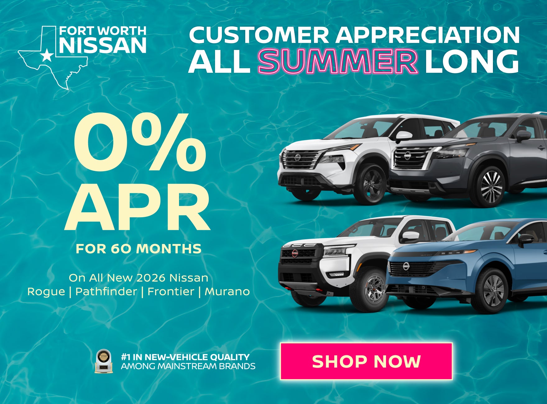 0% APR for 60 Months