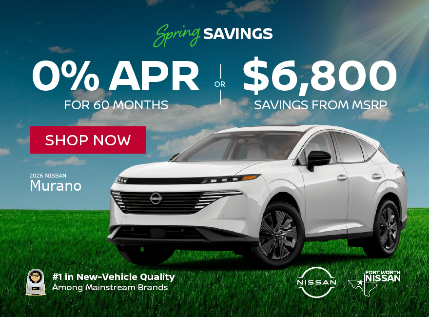 Your Choice 0% APR Offer or Savings from MSRP