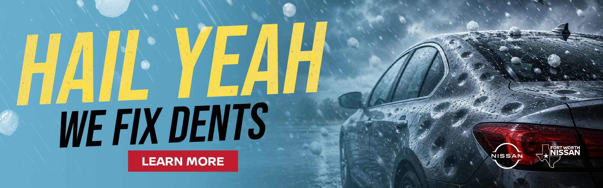FORT WORTH NISSAN HAIL REPAIR