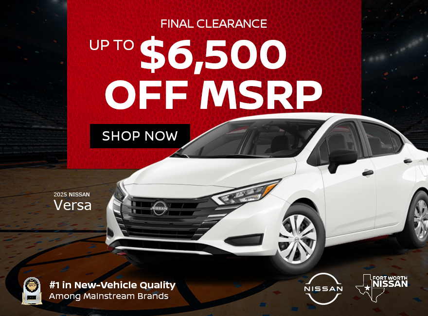 2025 Versa Final Clearance