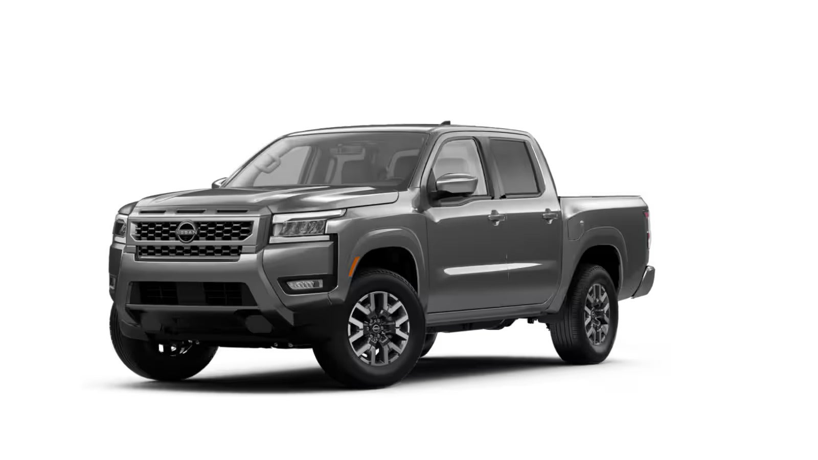 2025 nissan frontier sl trim level in gun metallic