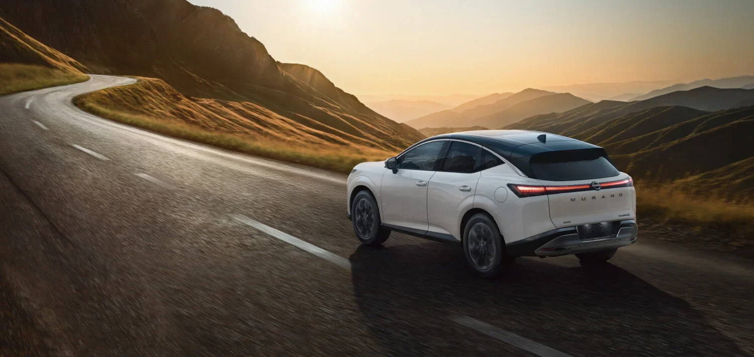 2025 Nissan Murano highlighting all-new, modern-design taillights