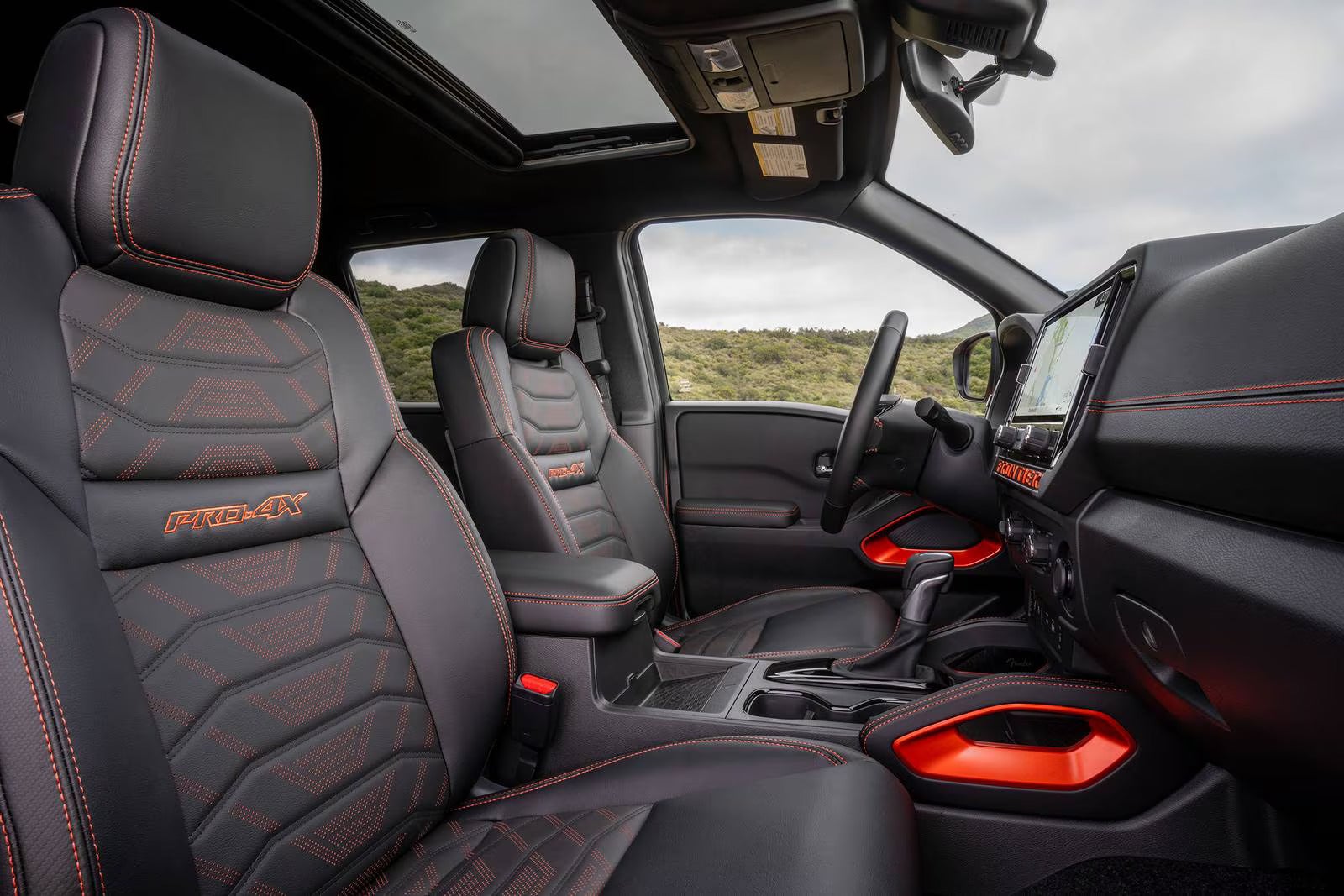 Interior of a frontier.