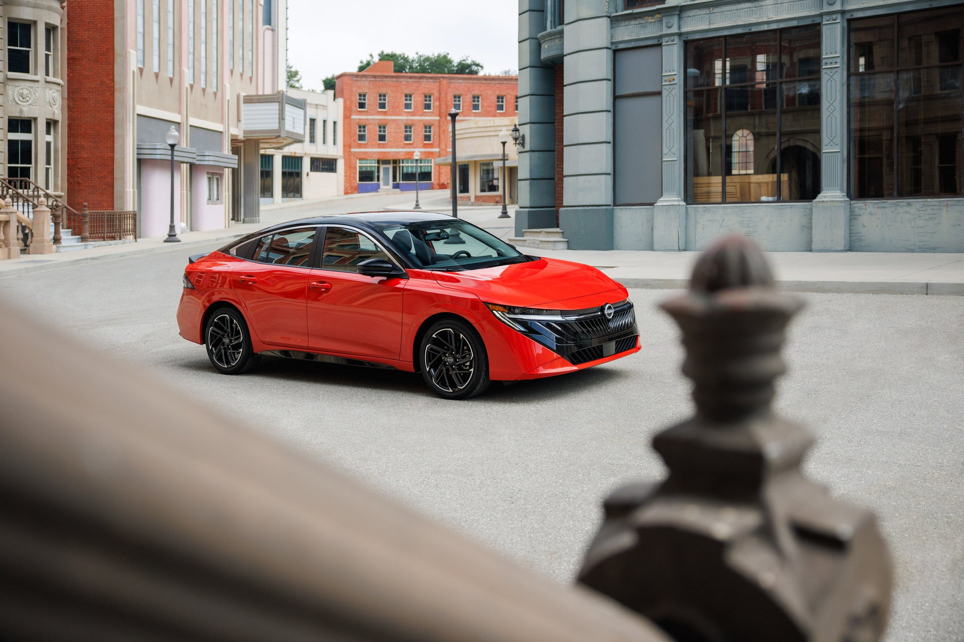 2026 Nissan Sentra Driving in the City