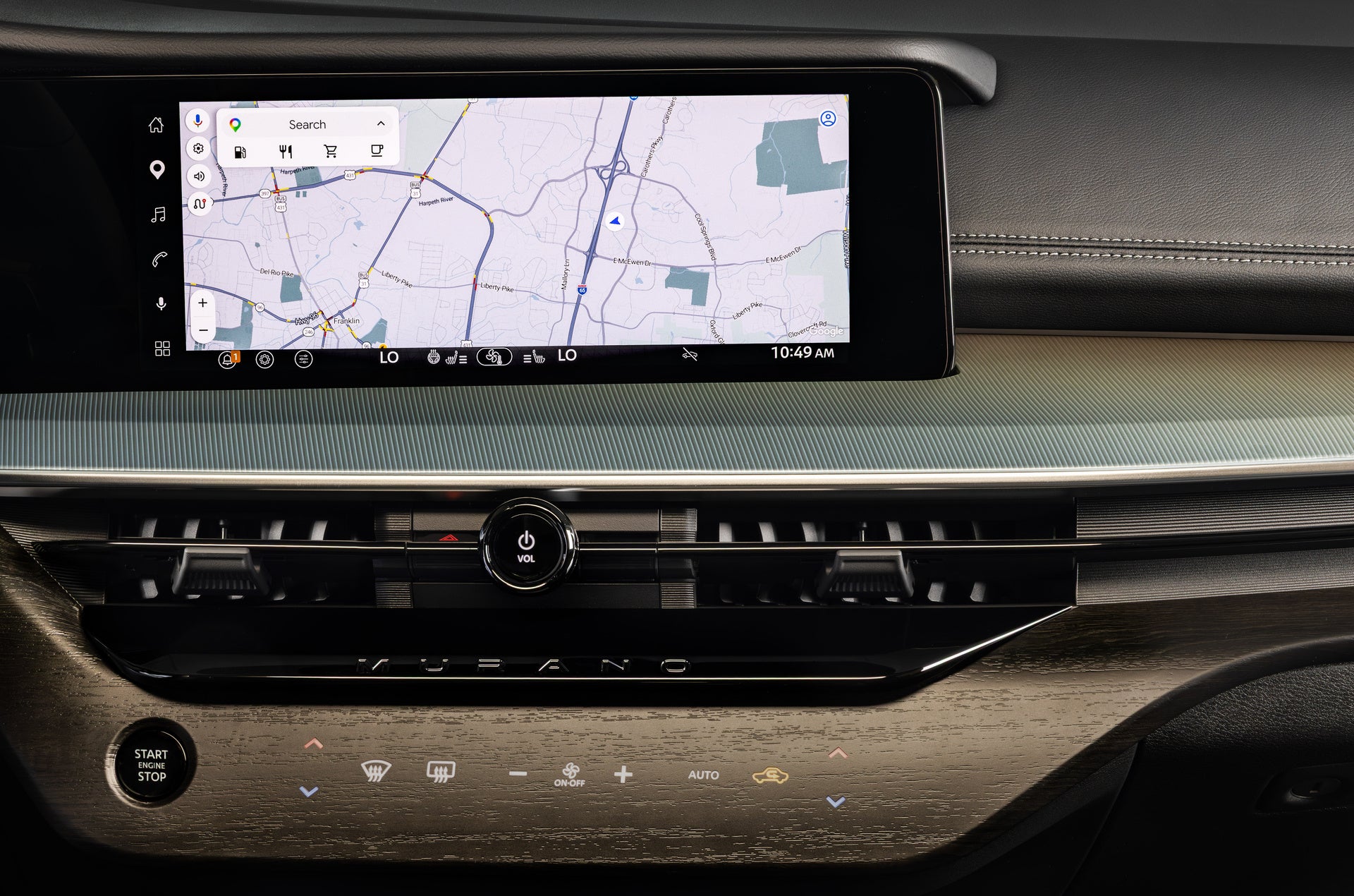 Google built-in technology in the 2027 Nissan Murano