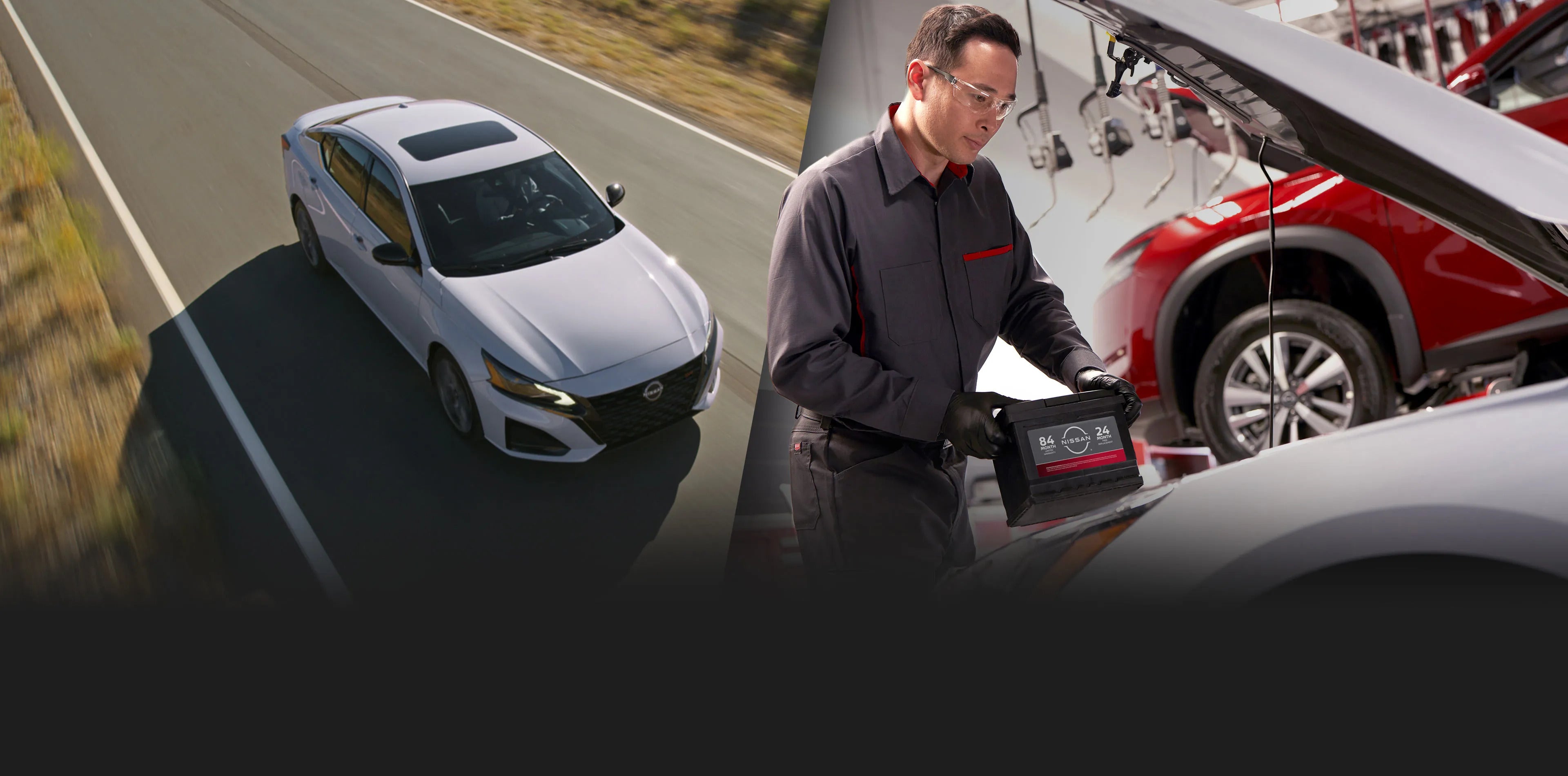 Nissan battery testing and replacement at Fort Worth Nissan